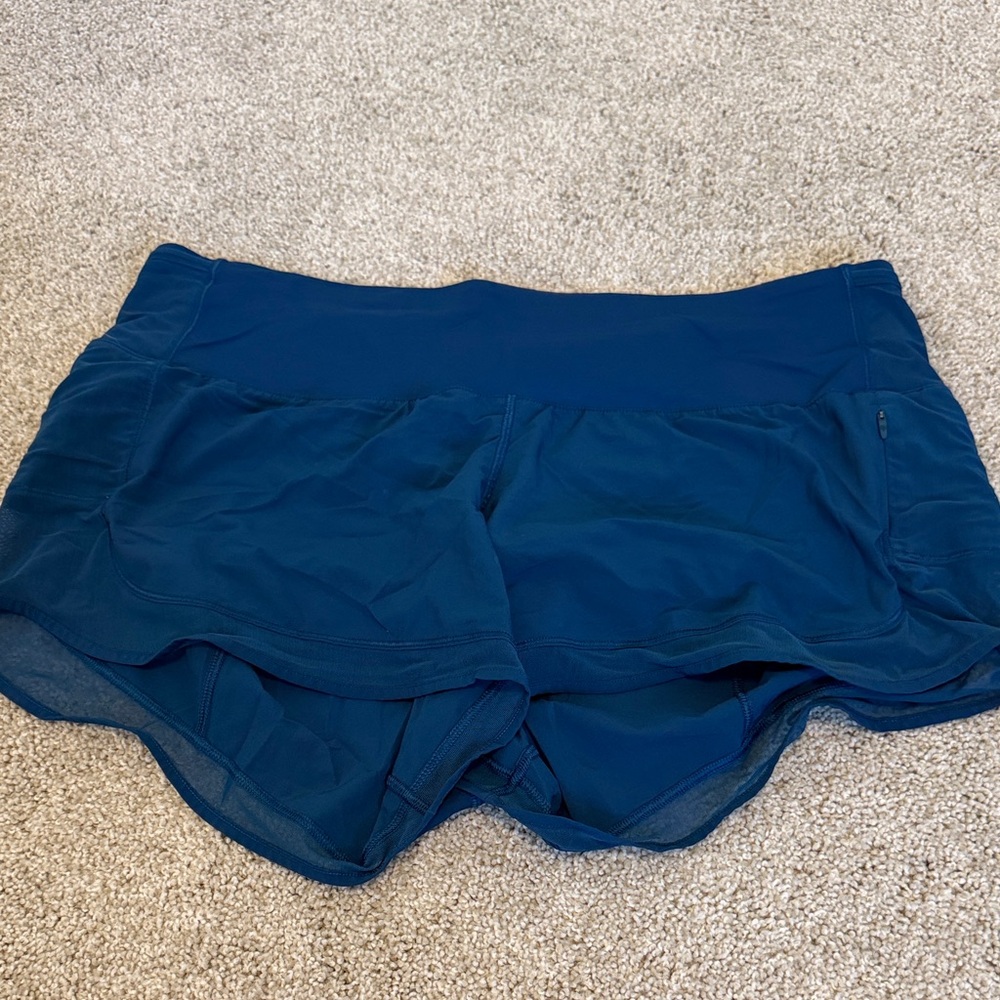 lululemon athletica Blue Athletic Shorts